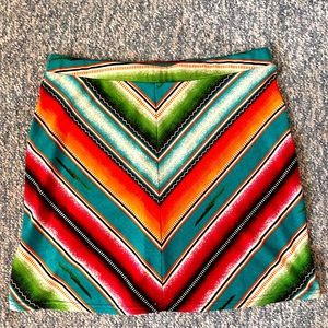 🌵Western🌵 Authentic Double D Ranchwear Serape Skirt, Medium, EUC